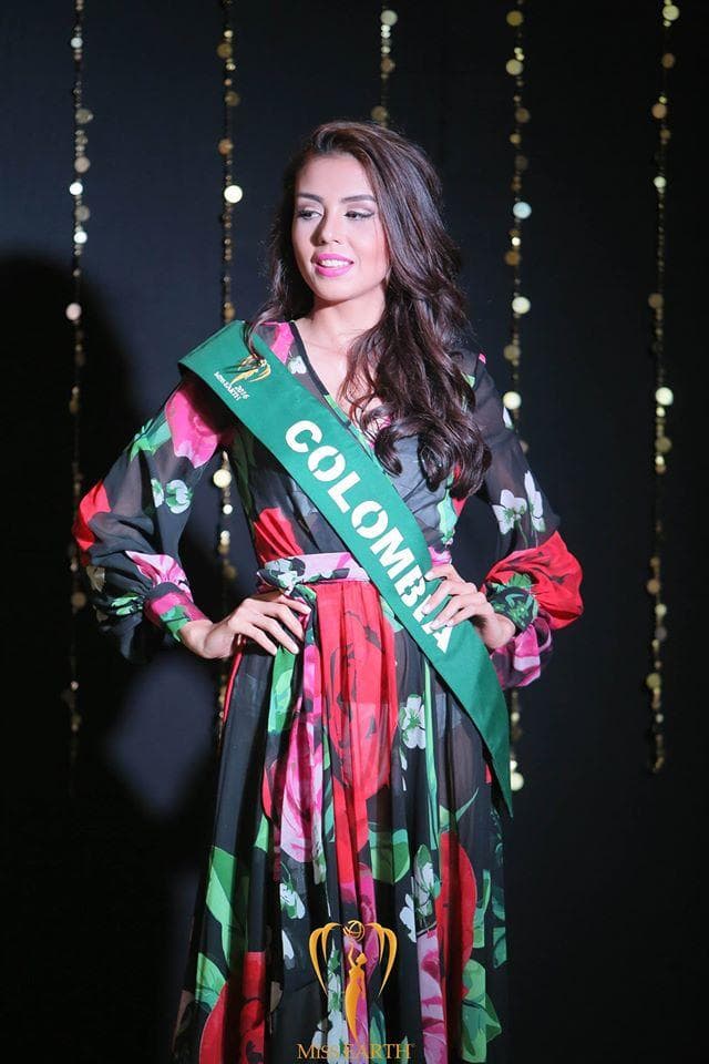 Michelle Gomez contestant from Colombia for Miss Earth 2016