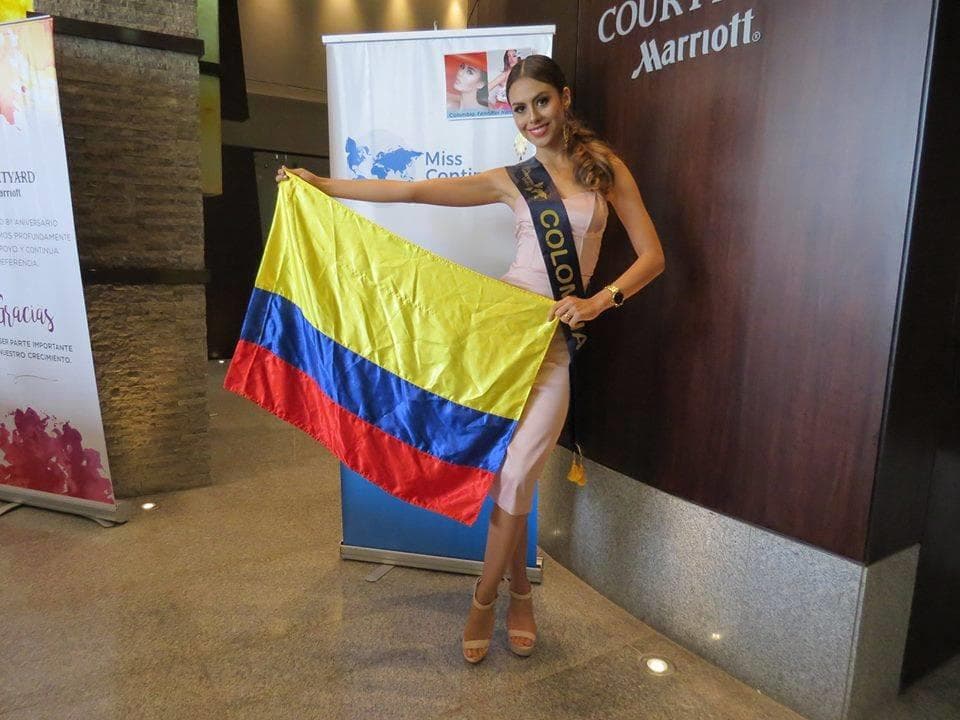 Yenifer Hernandez Jaimes Miss United Continents Colombia 2017 - Finalist for Miss United Continents 2017 (Photo Credit: Miss United Continents/ FaceBook Official)