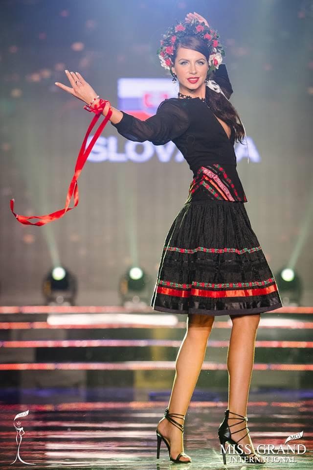 Klaudia Kurucz Miss Grand Slovakia 2017 during national costume competition (Photo Courtesy: Miss Grand International)