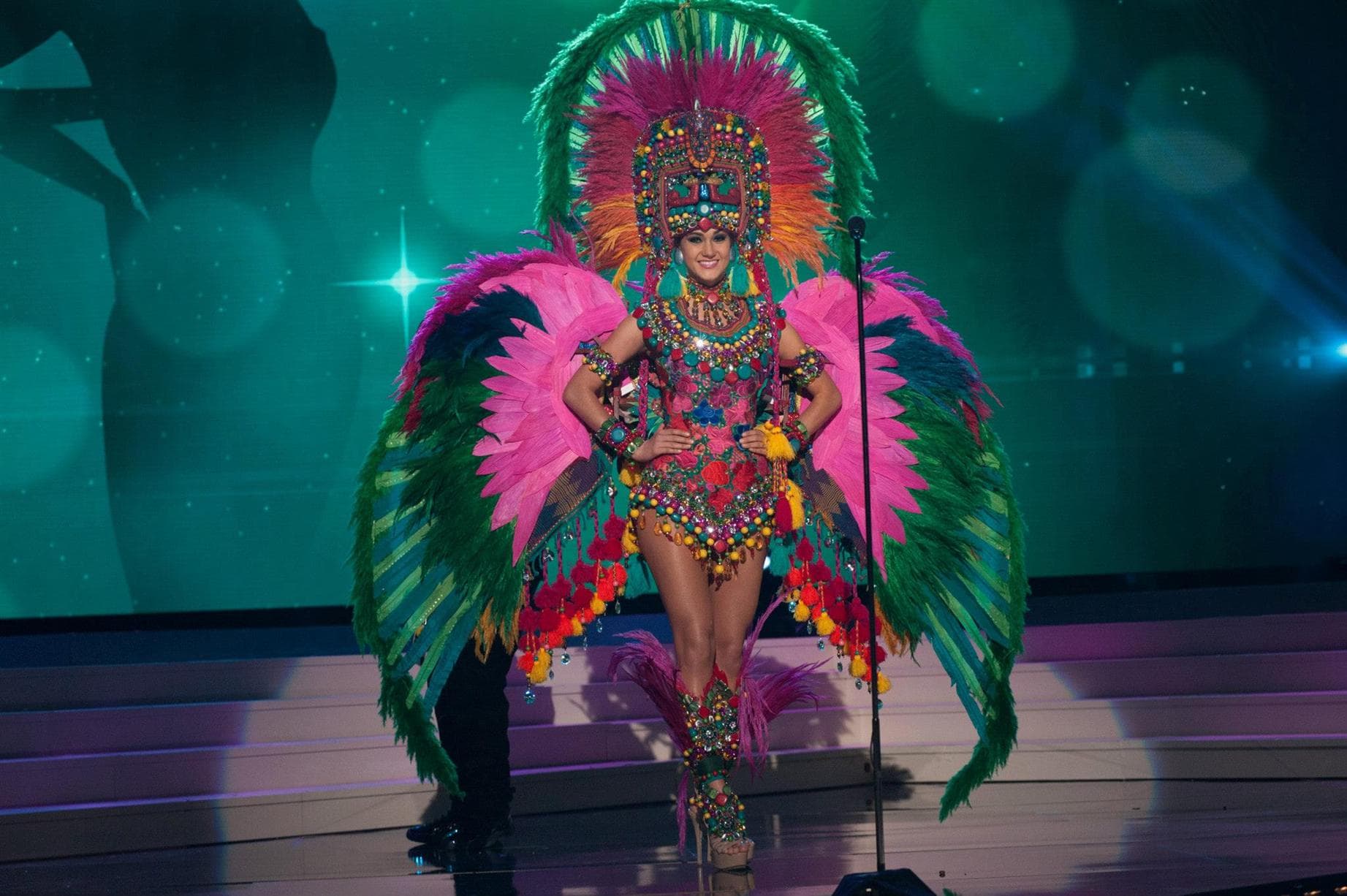 Ana Montufar Urrutia Miss Universe Guatemala 2014 National Costume