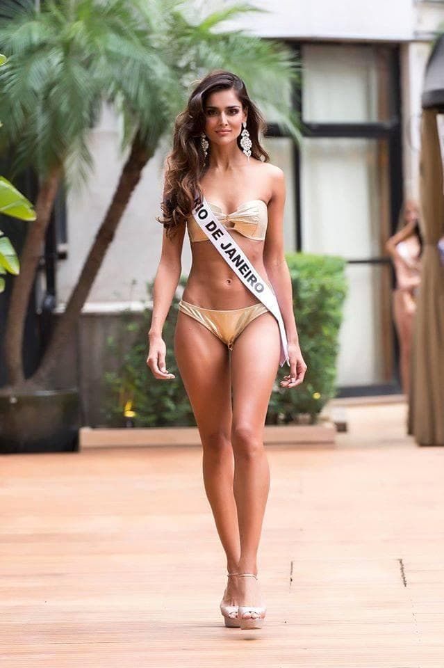 Nathalia Pinheiro contestant for Miss Brazil 2015 in Swimsuit