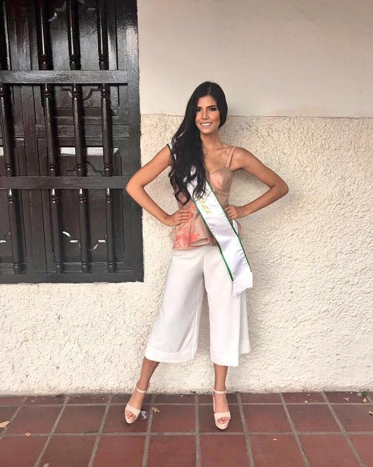Anabella Castro Sierra Miss Colombia 2016 Finalist (Photo Credit: Miss Colombia Organisation)