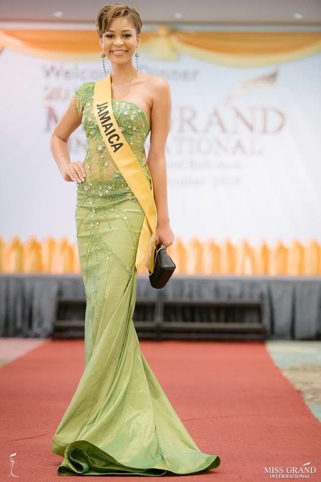 Kadejah Anderson Miss Grand Jamaica 2018, Finalist Miss Grand International 2018 (Photo Courtesy: MGI Official)