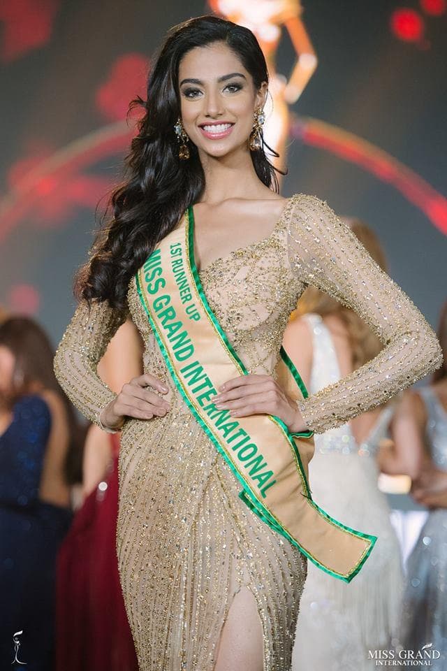 Meenakshi Chaudhary Miss Grand India 2018 First runner-up Miss Grand International 2018 (Photo Courtesy: MGI Official)