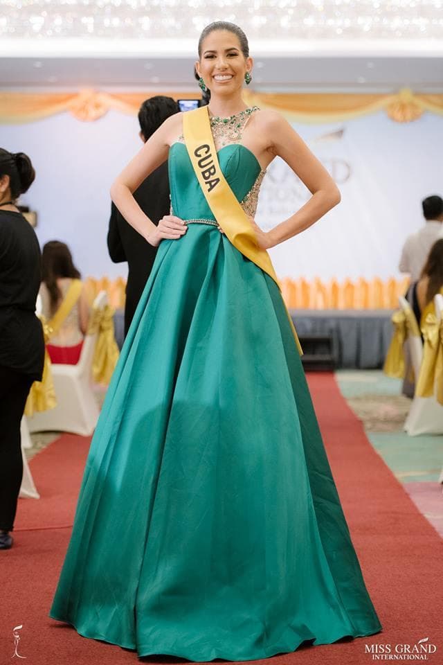 Gladys Carredeguas Miss Grand Cuba 2018, Finalist Miss Grand International 2018 (Photo Courtesy: MGI Official)