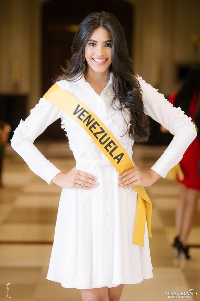 Biliannis Guillermina Álvarez Chirinos Miss Grand Venezuela 2018, Finalist Miss Grand International 2018 (Photo Courtesy: MGI Official)