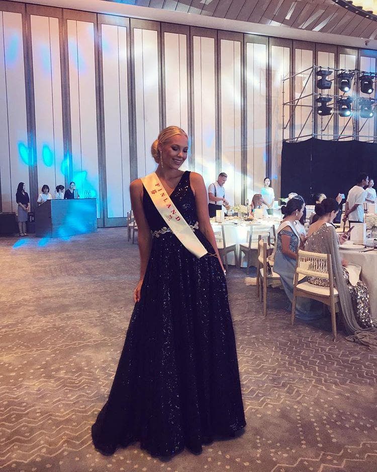 Jenny Lappalainen Miss World Finland 2018, Miss World 2018 Contestant (Photo Credits: Miss World/ Candidate Official FaceBook/ Instagram)