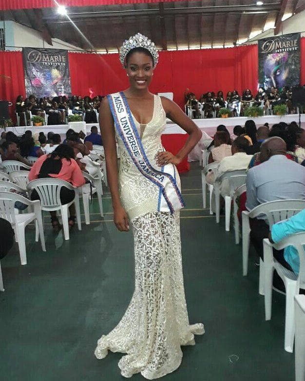 Davina Bennett Miss Universe Jamaica 2017 (Photo Credit: Miss Universe/FaceBook Official)