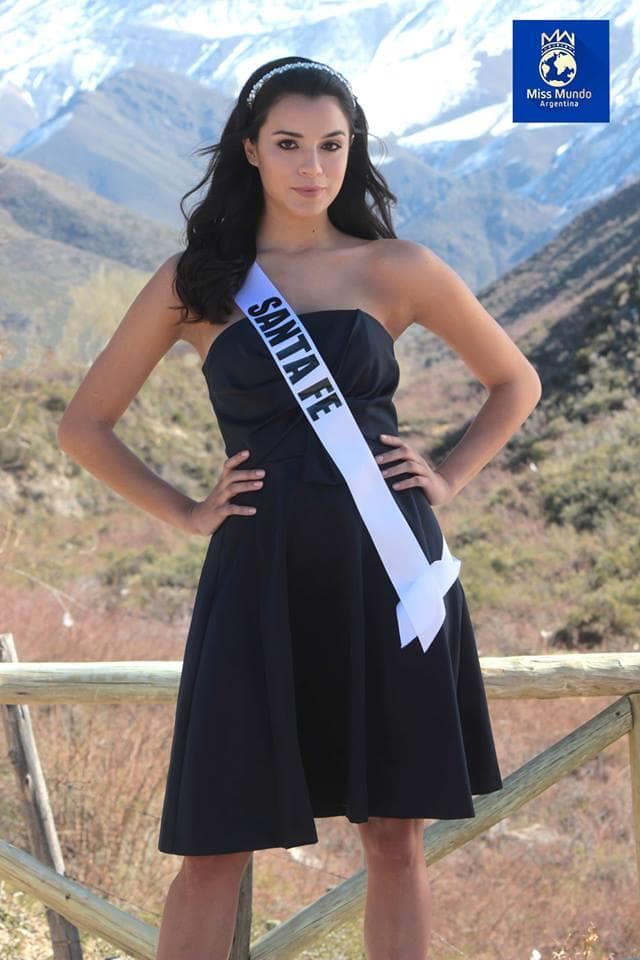 Brenda Maria González from Santa Fe - Miss Mundo Argentina 2017 Candidate Cocktail Photoshoot (Photo Credit: Miss Mundo Argentina Official)