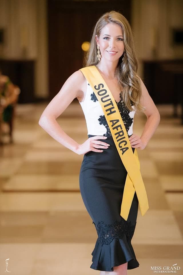 Misha Christie Miss Grand South Africa 2018, Finalist Miss Grand International 2018 (Photo Courtesy: MGI Official)