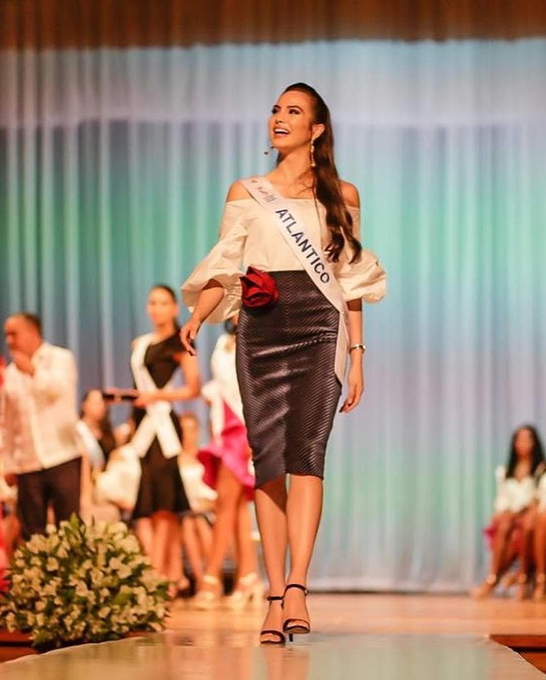 María Alejandra Vengoechea Cárcamo from Atlántico, Finalist Miss Colombia 2019/ Señorita Colombia 2019 (Photo Source: Concurso Nacional de Belleza Colombia Official)