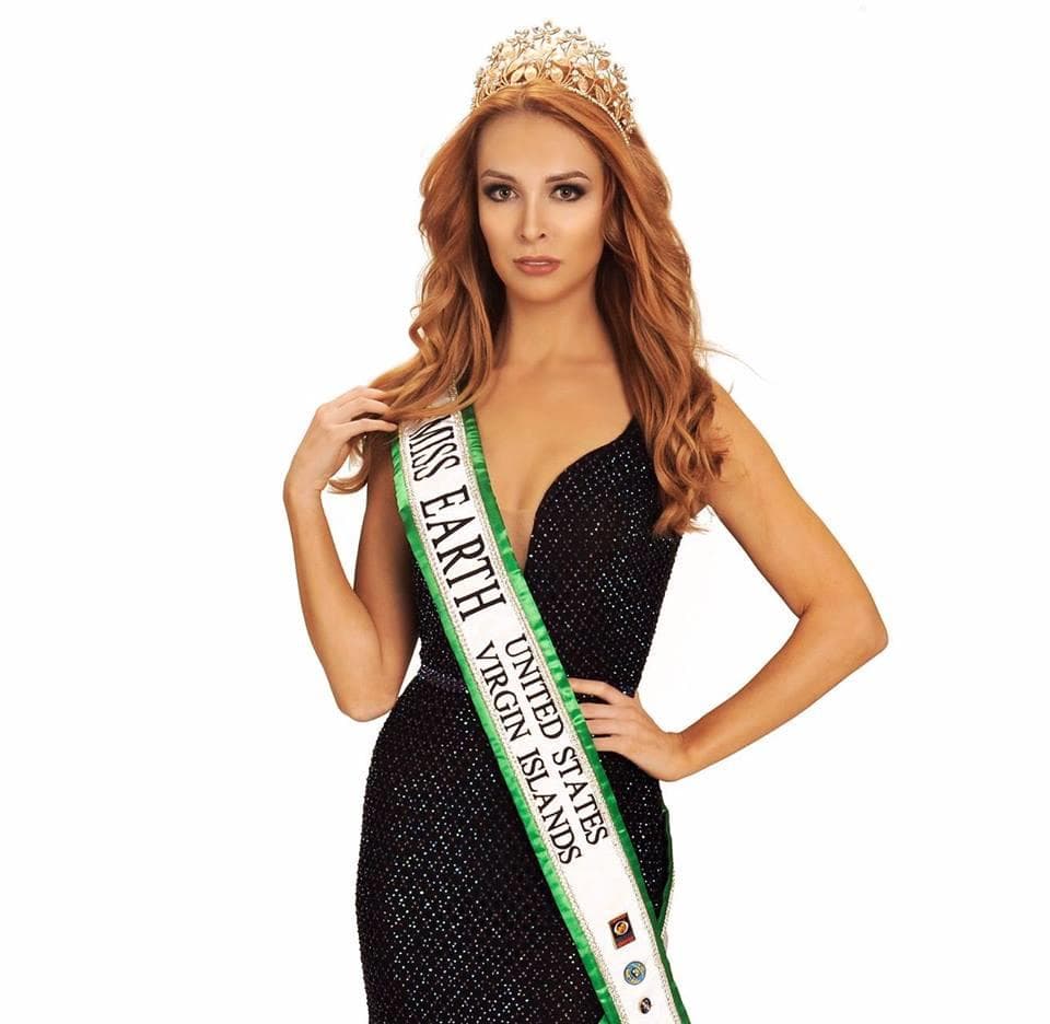 Kaylee Carlberg Miss Earth United States Virgin Islands 2017 - Finalist for Miss Earth 2017 (Photo Courtesy:Contestant Facebook/Miss Earth Official)