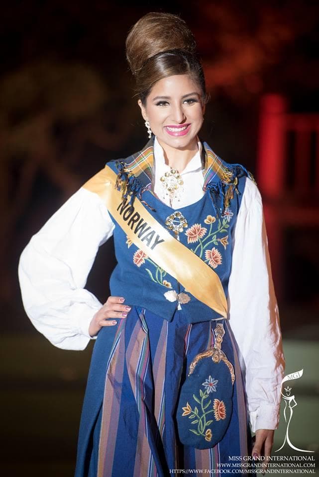 Sonia Singh from Norway - Finalist Miss Grand International 2015 in National Costume (Photo Credit: MGI Official)