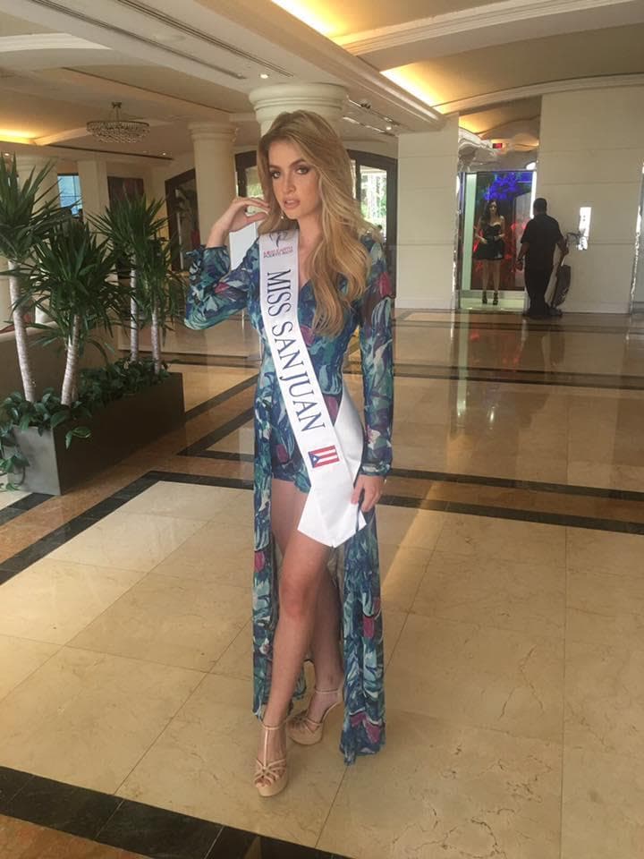 Karla Victoria Apónte Miss Earth Puerto Rico 2017 - Finalist for Miss Earth 2017 (Photo Courtesy:Contestant Facebook/Miss Earth Official)