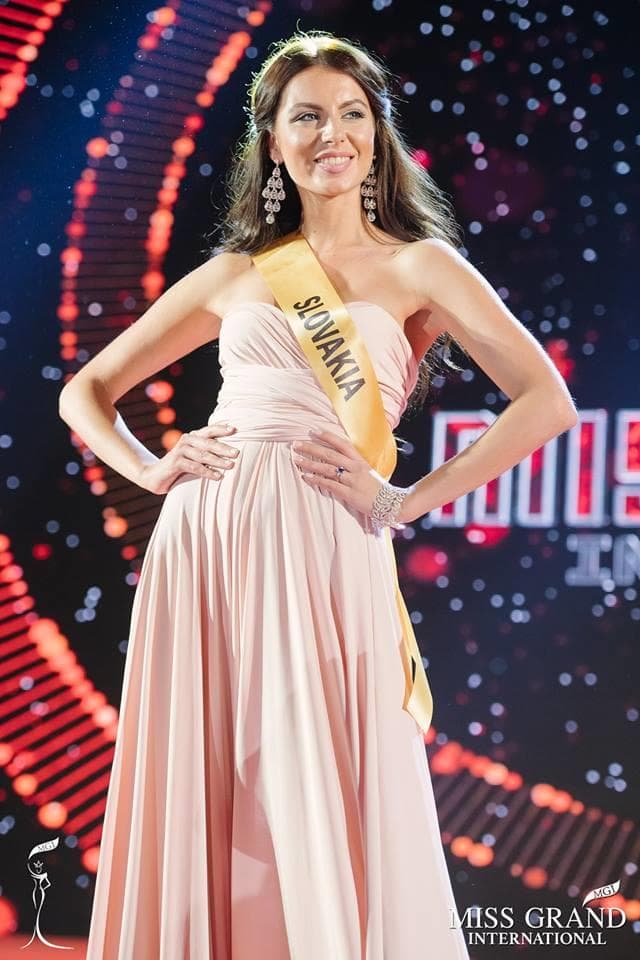 Klaudia Kurucz Miss Grand Slovakia 2017 at Welcome Ceremony of Miss Grand International 2017 (Photo Courtesy: Miss Grand International/ FaceBook)
