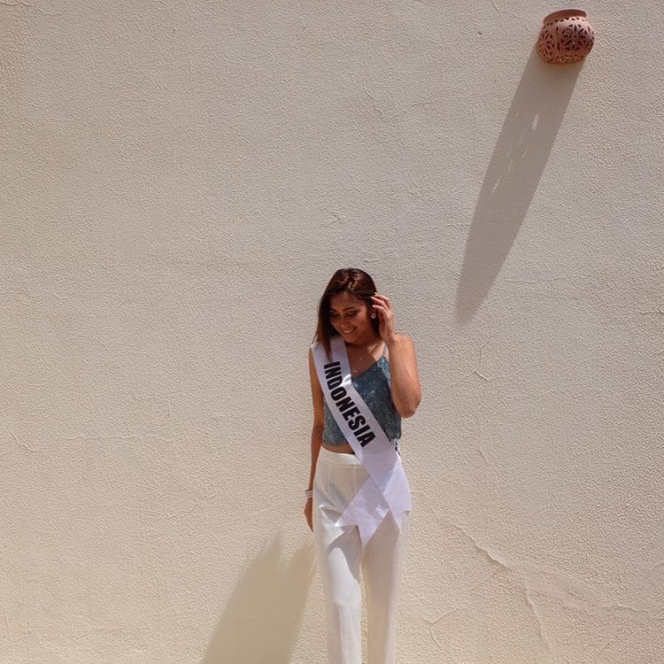 Annisa Ananda Nusyirwan Contestant from Indonesia for Miss Eco International 2017 Photoshoot (Photo Credit: Facebook/Instagram Official)