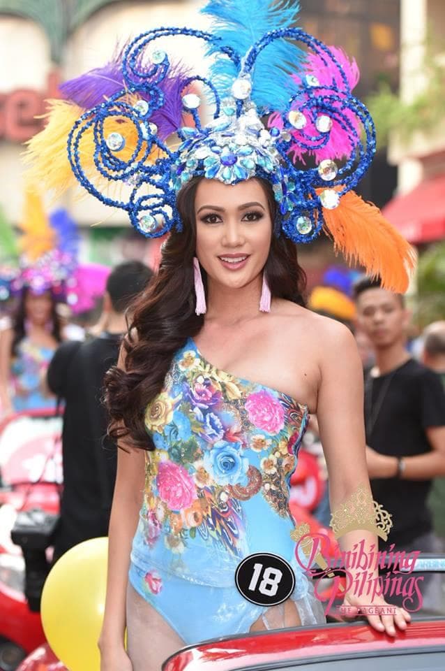 Nelda Ibe (Binibini 18) Official Grand Parade Photo - Courtesy BB Pilipinas Official