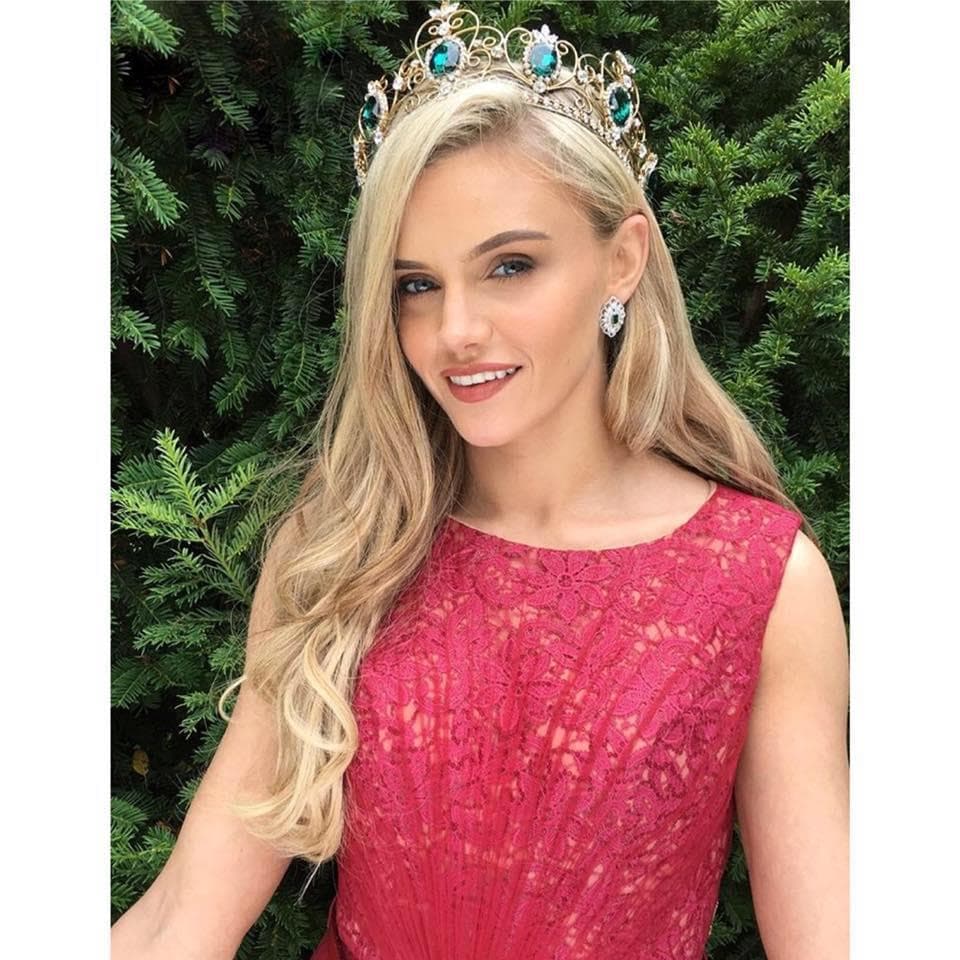 Cailín Áine Ni Toibín Miss Universe Ireland 2017 (Photo Credit: Miss Universe/FaceBook Official)