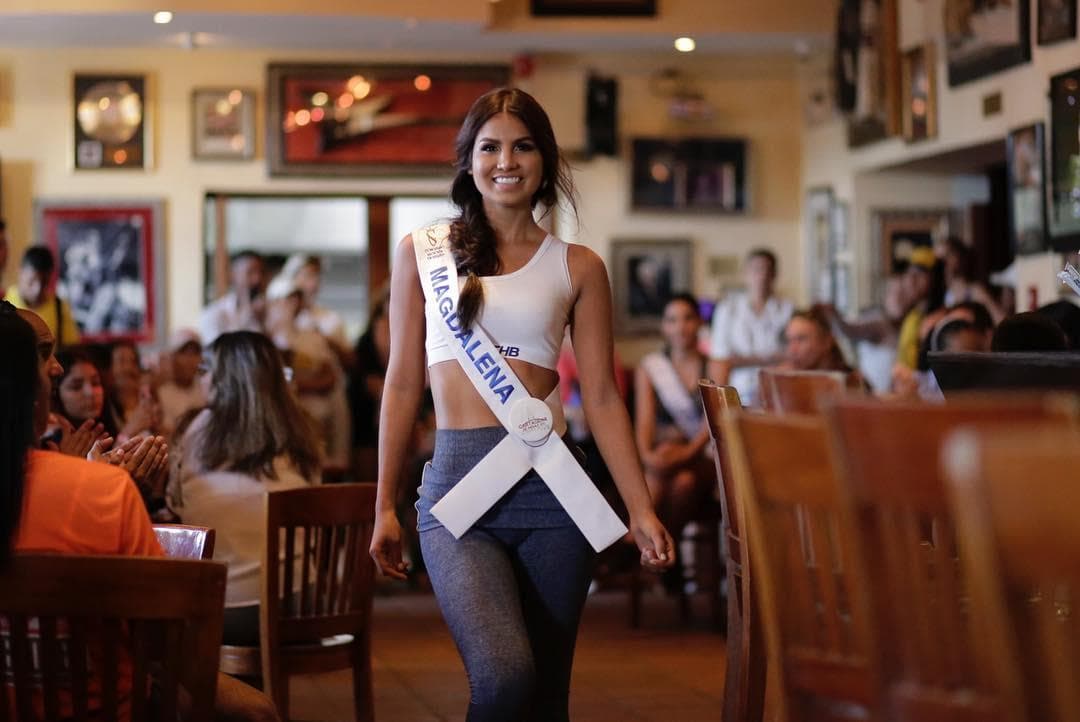 María Camila Cárdenas Rapelo from Magdalena, Finalist Miss Colombia 2019/ Señorita Colombia 2019 (Photo Source: Concurso Nacional de Belleza Colombia Official)