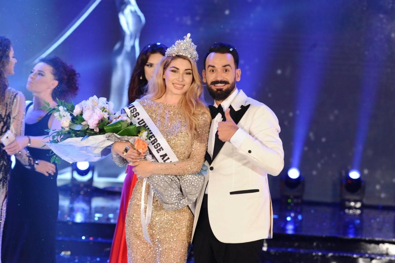 Blerta Leka winner Miss Universe Albania 2017 (Courtesy Miss Universe Albania Facebook Official)