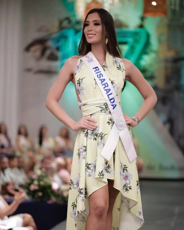 María Camila Mejía Mejía from Risaralda, Finalist Miss Colombia 2019/ Señorita Colombia 2019 (Photo Source: Concurso Nacional de Belleza Colombia Official)