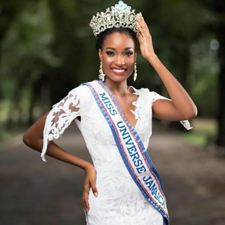 Davina Bennett Miss Universe Jamaica 2017 (Photo Credit: Miss Universe/FaceBook Official)