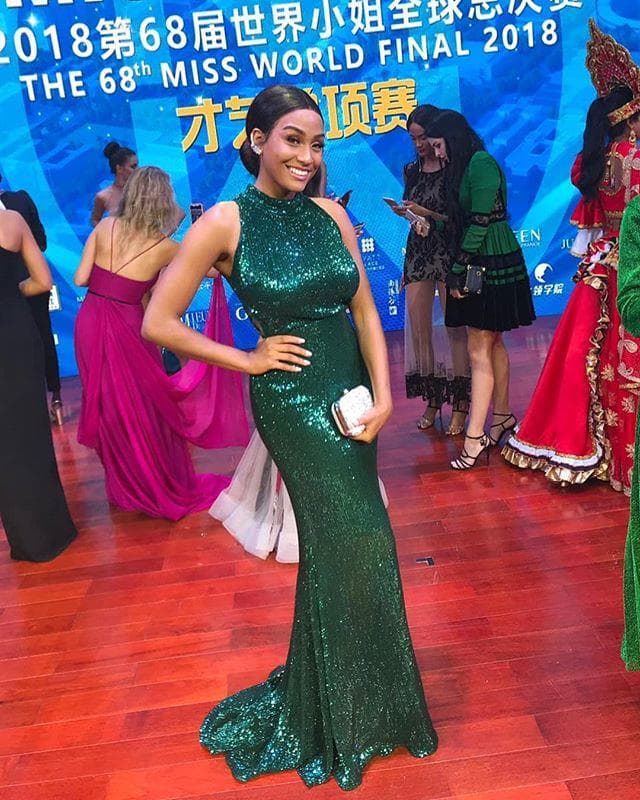 Morgane Thérésine Miss World Guadeloupe 2018, Miss World 2018 Contestant (Photo Credits: Miss World/ Candidate Official FaceBook/ Instagram)