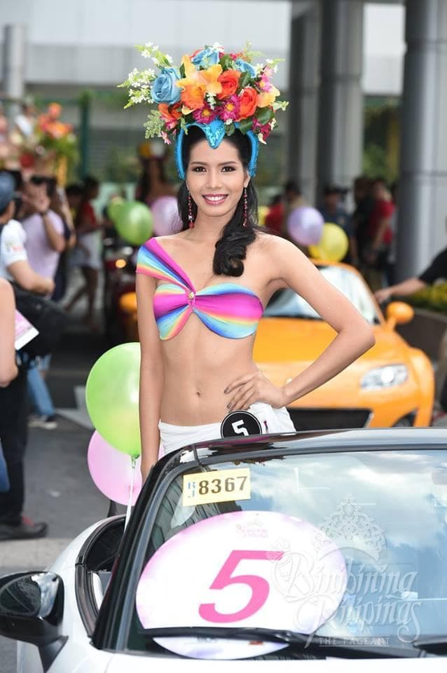 Riana Agatha Pangindian during Grand Parade of Beauties Binibining Pilipinas 2016 (Photo Credits: Bb Pilipinas Official)