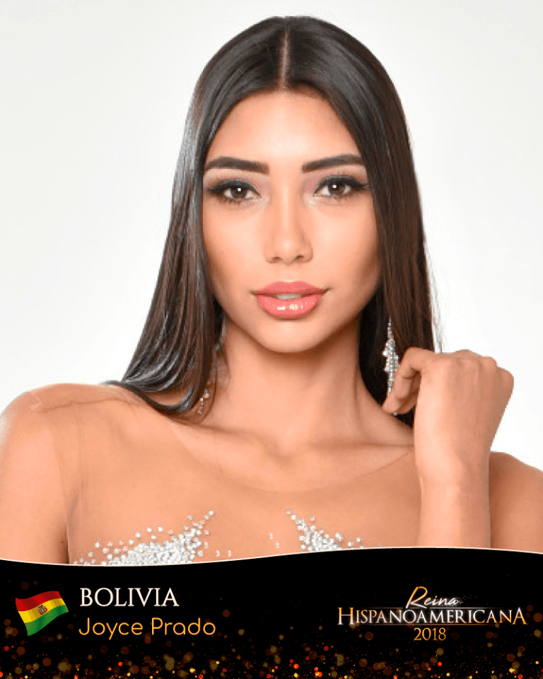 Joyce Prado Ribera Reina Hispanoamericana Bolivia 2018, Finalist Reina Hispanoamericana 2018 (Photo Courtesy: Reina Hispanoamericana/ Promociones Gloria Official)