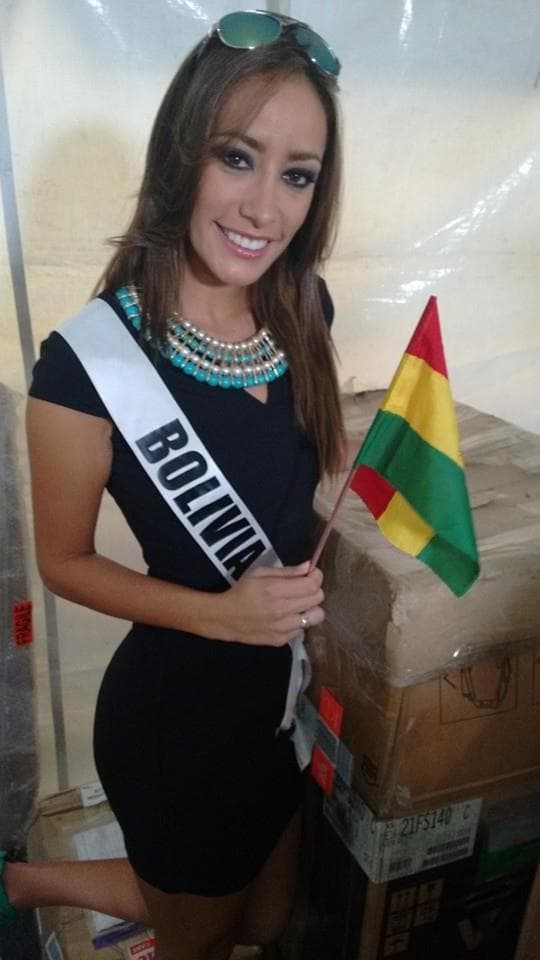 Claudia Tavel Contestant from Bolivia for Reinado Internacional del Cafe 2016