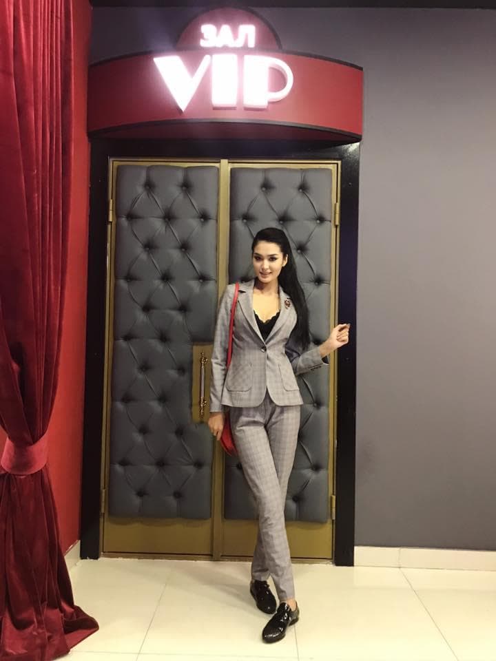 Begimai Karybekova бегимай карыбекова Miss World Kyrgyzstan 2017 - Finalist Miss World 2017 (Photo Courtesy: Miss World/ Facebook Official)