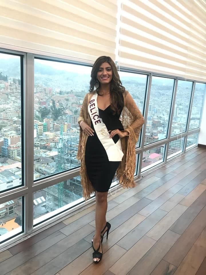 Selena Urias Reina Hispanoamericana Belize 2018, Finalist Reina Hispanoamericana 2018 (Photo Courtesy: Reina Hispanoamericana/ Promociones Gloria Official)