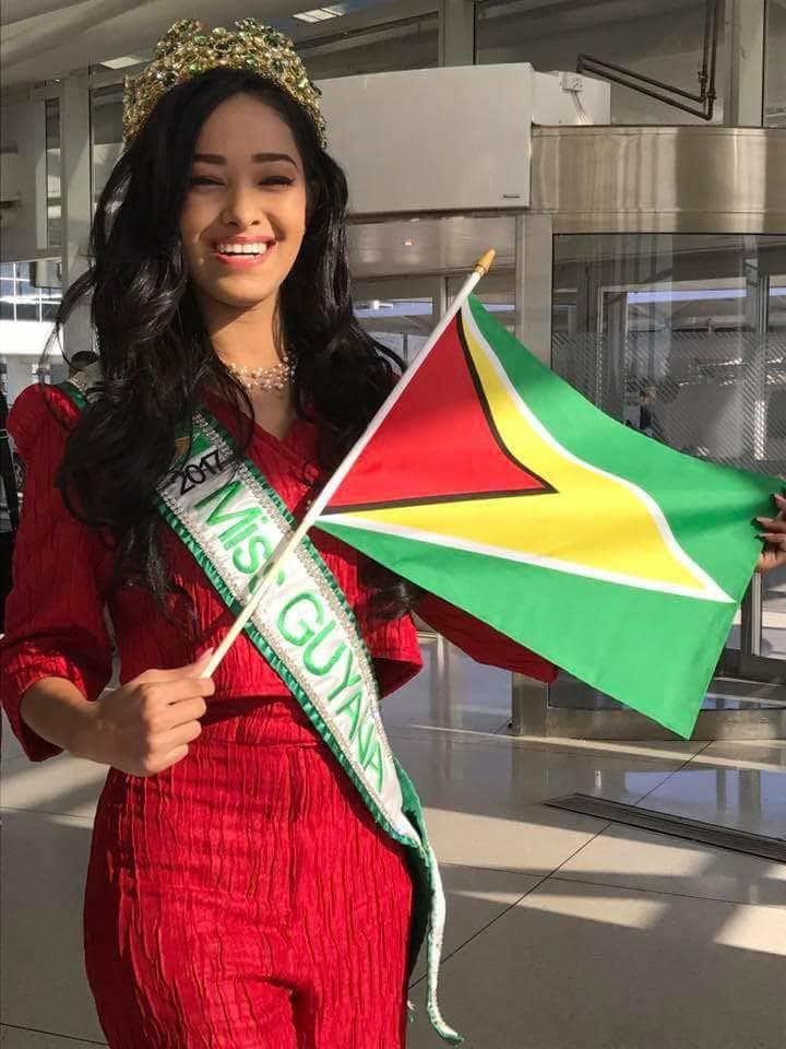Vena Mookram Miss World Guyana 2017 - Finalist Miss World 2017 (Photo Courtesy: Miss World/ Facebook Official)