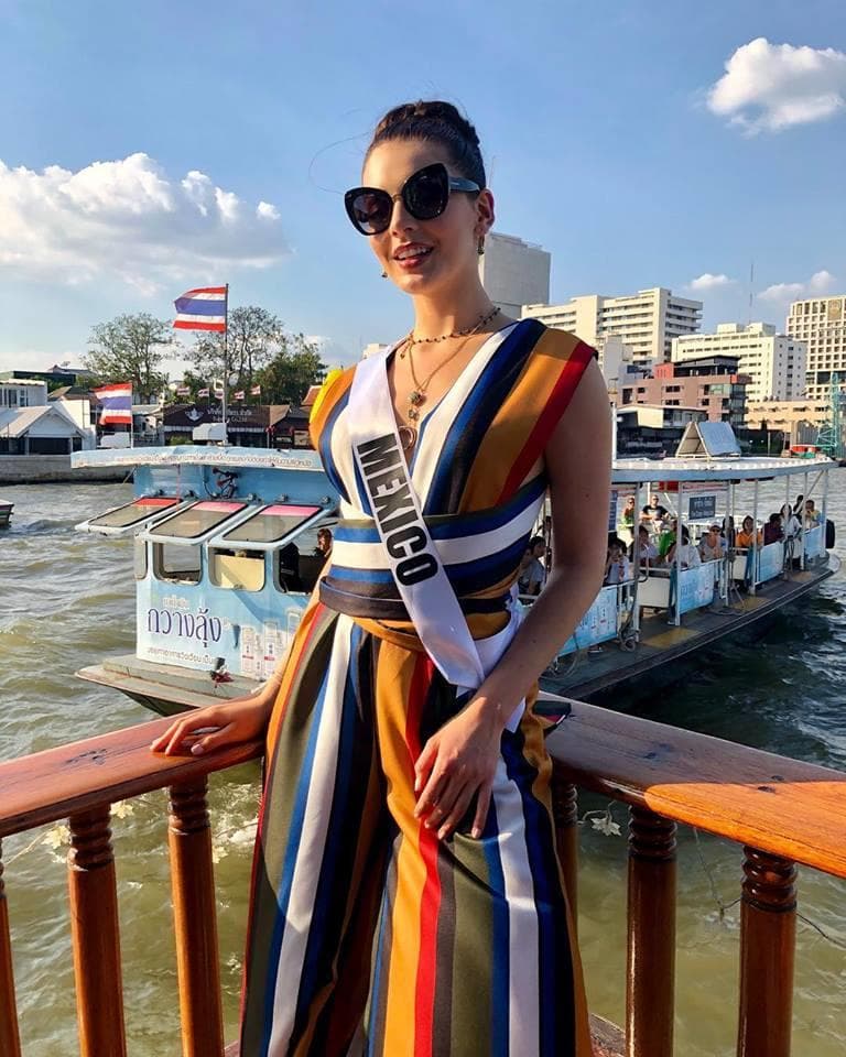 Andrea Isabel Toscano Ramírez Miss Universe Mexico 2018, Miss Universe 2018 Contestant (Photo Courtesy: Miss Universe/Candidate FaceBook/ Instagram)