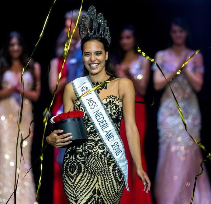 Rahima Ayla Dirkse winner Miss Universe Netherlands 2018/ Miss Nederland 2018 (Photo Courtesy: Miss Nederland/ FaceBook Official)