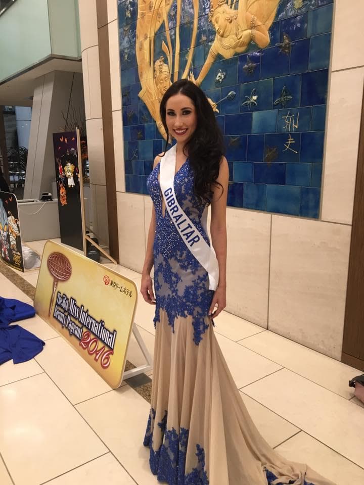 Tessa Britto Miss International Gibraltar 2017