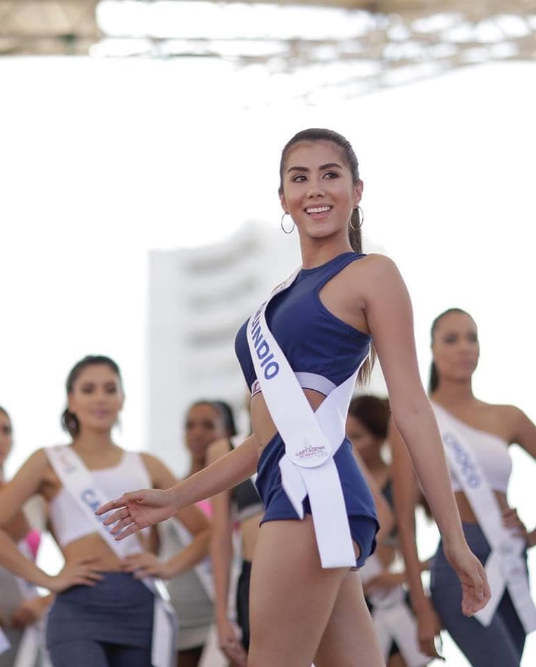 Valentina Arbeláez Camelo from Quindío, Finalist Miss Colombia 2019/ Señorita Colombia 2019 (Photo Source: Concurso Nacional de Belleza Colombia Official)