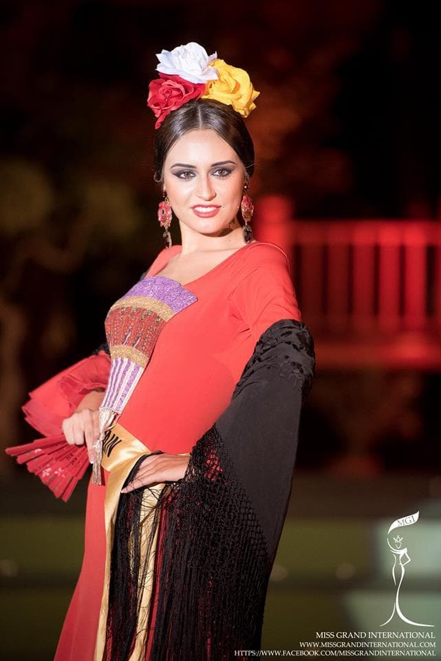 Andrea De Cozar Martin from Spain - Finalist Miss Grand International 2015 in National Costume (Photo Credit: MGI Official)
