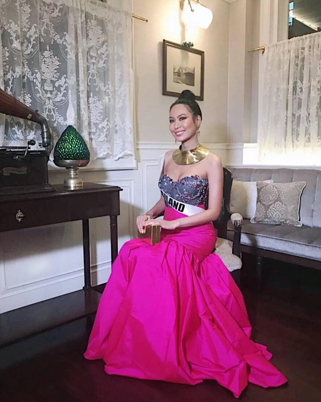 Ning Sophida Kanchanarin Miss Universe Thailand 2018, Miss Universe 2018 Contestant (Photo Courtesy: Miss Universe/Candidate FaceBook/ Instagram)