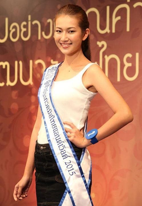 Nantawan Ruengrit from Samut Prakan Miss Thailand World 2015 contestant