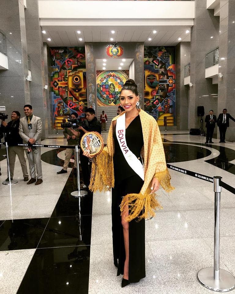 Joyce Prado Ribera Reina Hispanoamericana Bolivia 2018, Finalist Reina Hispanoamericana 2018 (Photo Courtesy: Reina Hispanoamericana/ Promociones Gloria Official)
