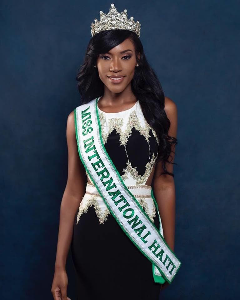 Merlie Fleurizard Miss International Haiti 2018, Finalist Miss International 2018 (Photo Courtesy: Miss International/ Candidate Official FaceBook/ Instagram)