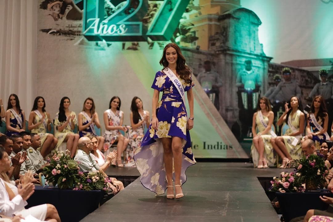 María Camila Melo Celedón from La Guajira, Finalist Miss Colombia 2019/ Señorita Colombia 2019 (Photo Source: Concurso Nacional de Belleza Colombia Official)