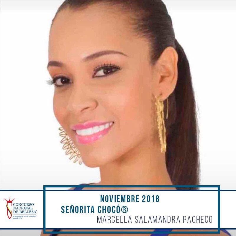 Libia Marcella Salamandra Pacheco from Chocó, Finalist Miss Colombia 2019/ Señorita Colombia 2019 (Photo Source: Concurso Nacional de Belleza Colombia Official)