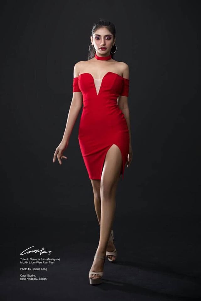 Sanjeda John Miss Grand Malaysia 2017 Contestant for Miss Grand International 2017 (Photo Courtesy: Miss Grand International/ Contestant Official FaceBook)