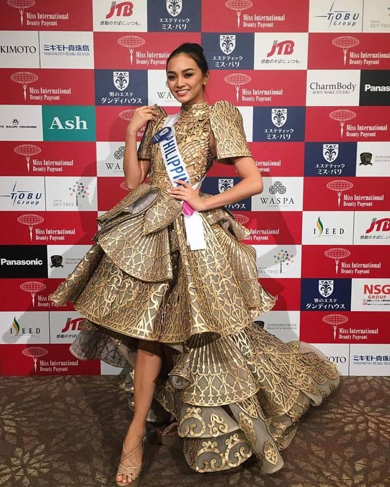 Kylie Verzosa - Miss International 2016 Finalist (Photo Credits: Official Facebook/ Miss International Organization)