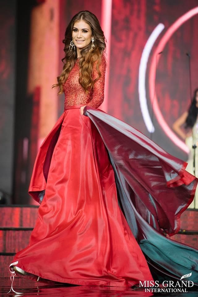 Yoana Gutierrez From Mexico in Preliminary Evening Gown Competition of Miss Grand International 2017 (Photo Courtesy: MGI Official)