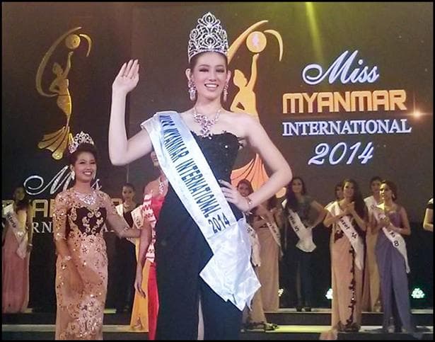Miss Myanmar International 2014 Winners