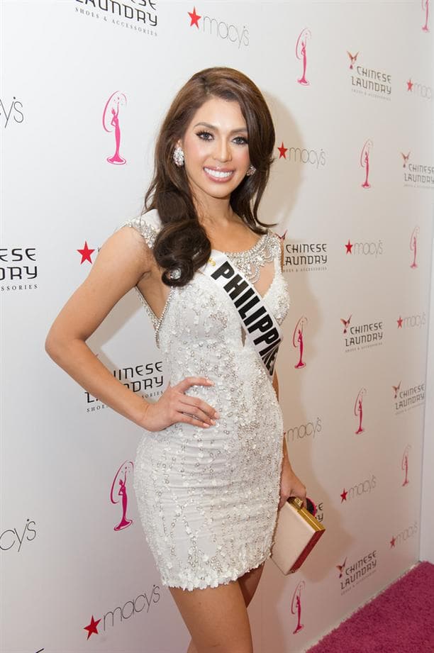 Mary Jean Lastimosa Miss Universe Philippines 2014 at Chinese Laundry Shoes Meet