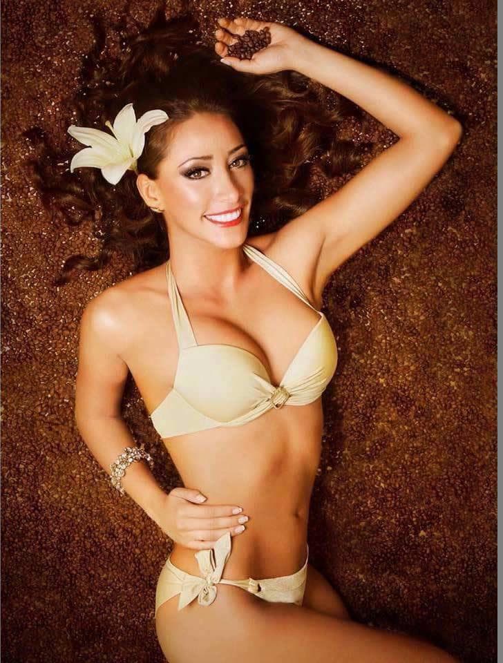 Claudia Tavel Contestant from Bolivia for Reinado Internacional del Cafe 2016 (Photo Credits: Facebook Official)